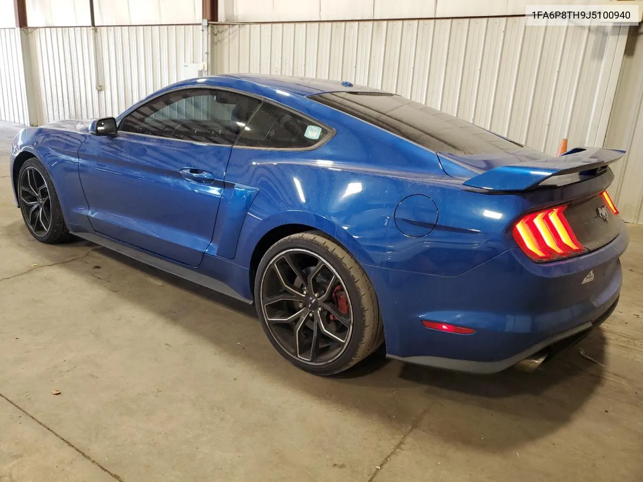 2018 Ford Mustang VIN: 1FA6P8TH9J5100940 Lot: 80654724