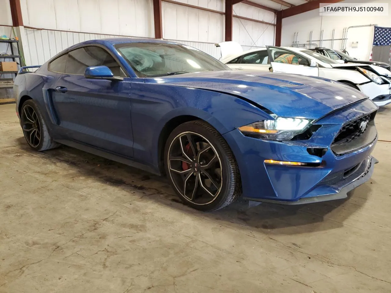 2018 Ford Mustang VIN: 1FA6P8TH9J5100940 Lot: 80654724