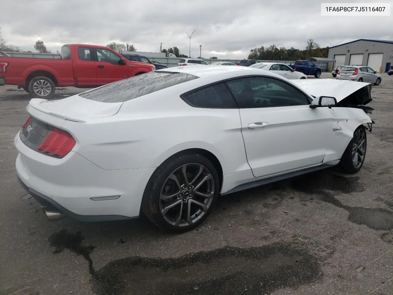 2018 Ford Mustang Gt VIN: 1FA6P8CF7J5116407 Lot: 80985704