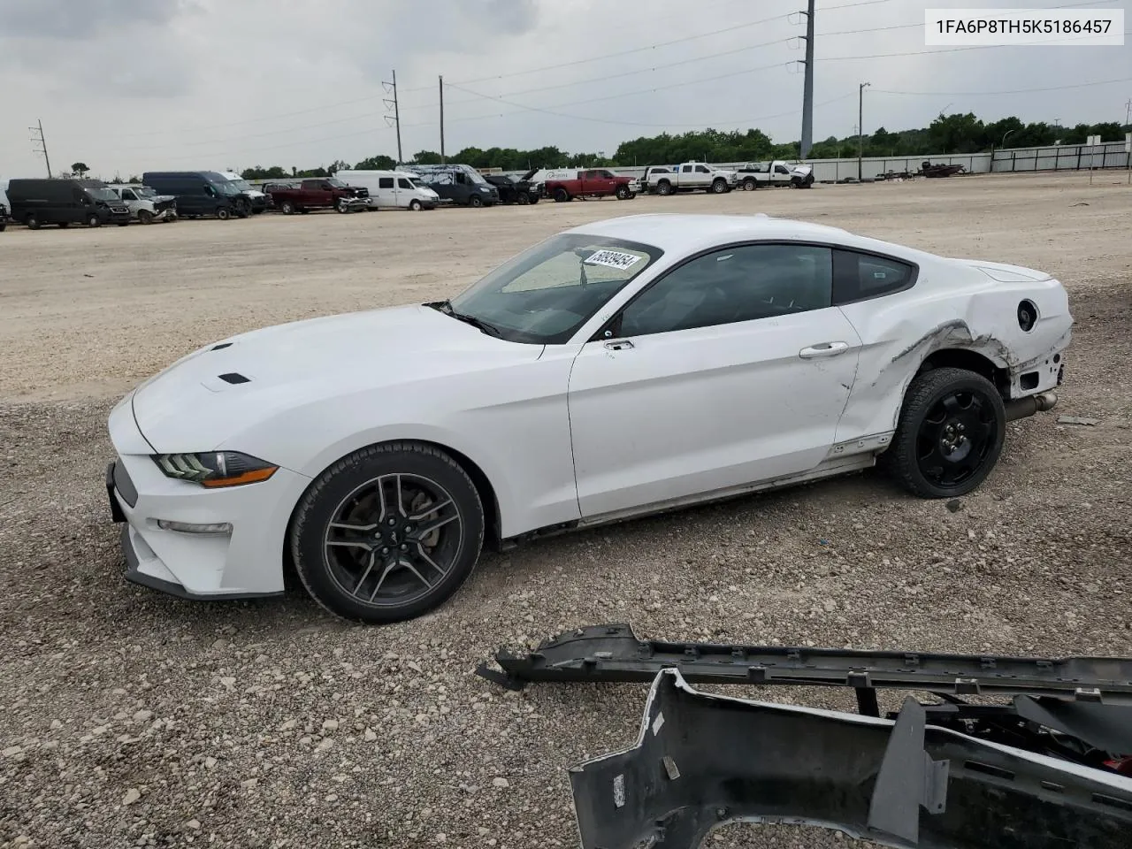 2019 Ford Mustang VIN: 1FA6P8TH5K5186457 Lot: 50939454