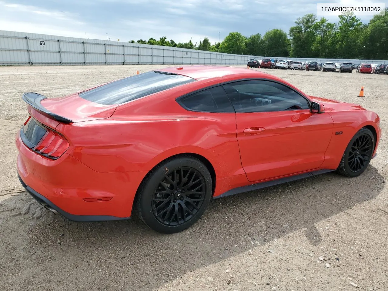 2019 Ford Mustang Gt VIN: 1FA6P8CF7K5118062 Lot: 53422864