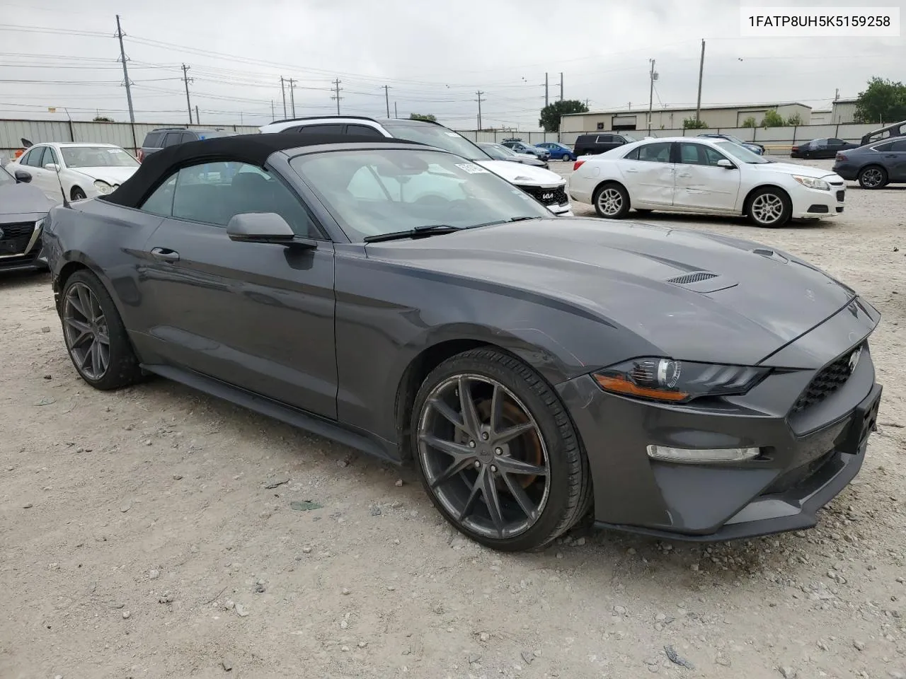 2019 Ford Mustang VIN: 1FATP8UH5K5159258 Lot: 57514204