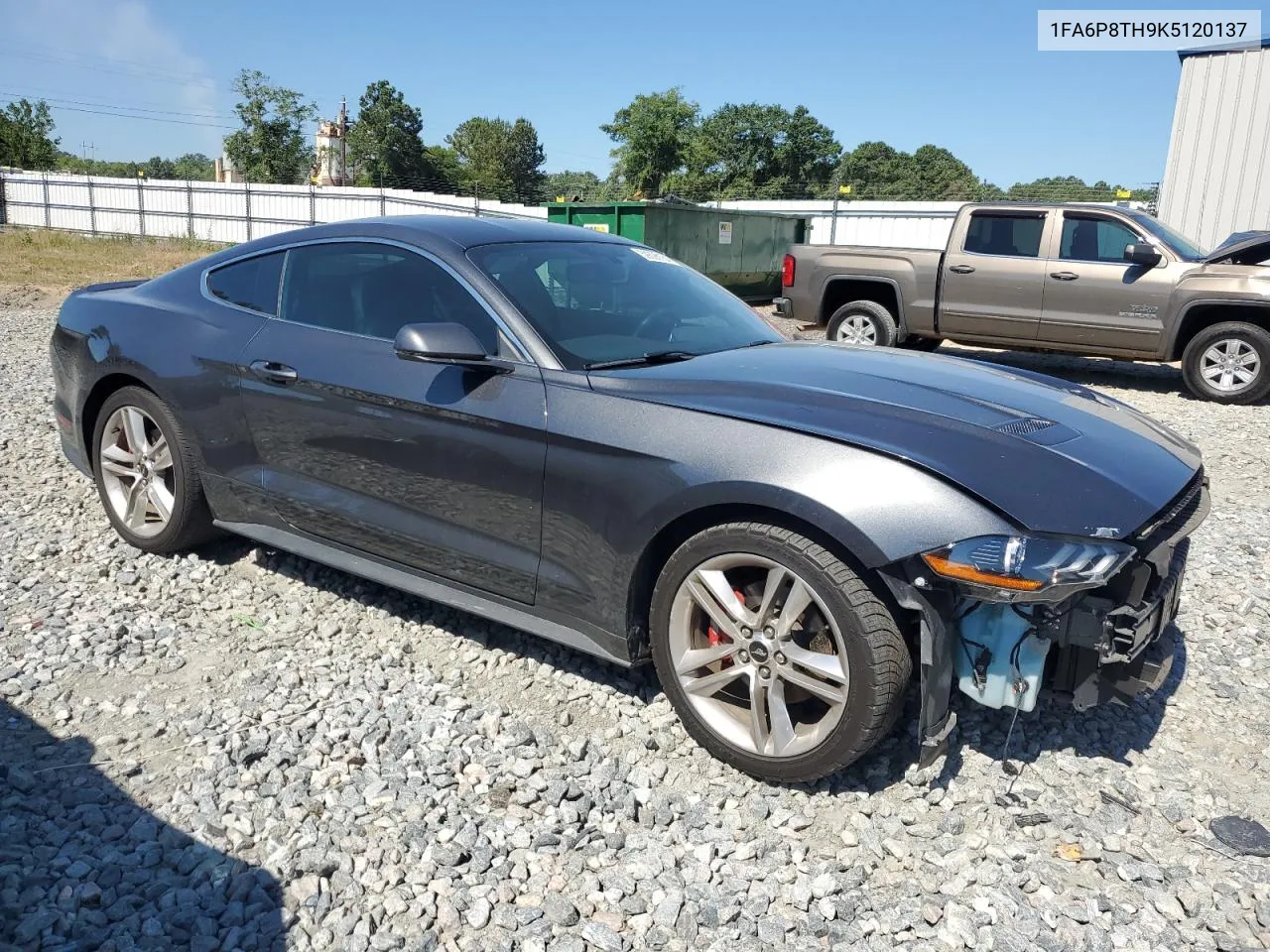 2019 Ford Mustang VIN: 1FA6P8TH9K5120137 Lot: 59396164