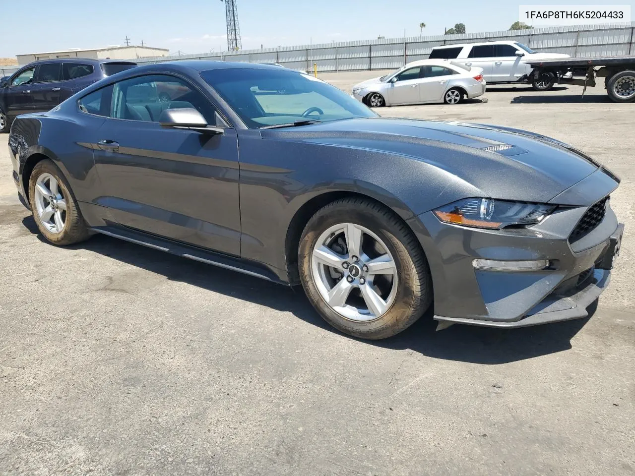 2019 Ford Mustang VIN: 1FA6P8TH6K5204433 Lot: 60257644