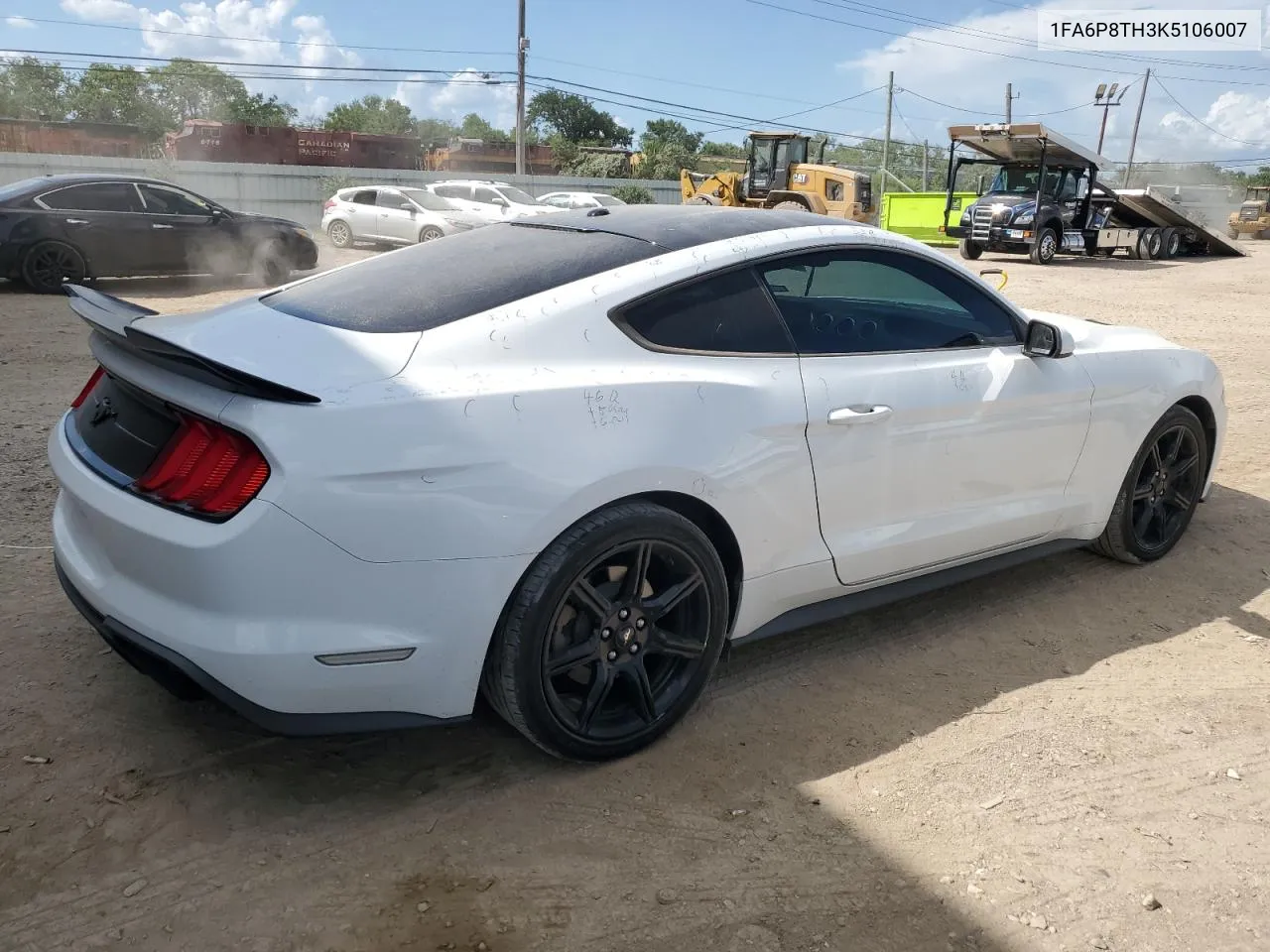 2019 Ford Mustang VIN: 1FA6P8TH3K5106007 Lot: 60828814