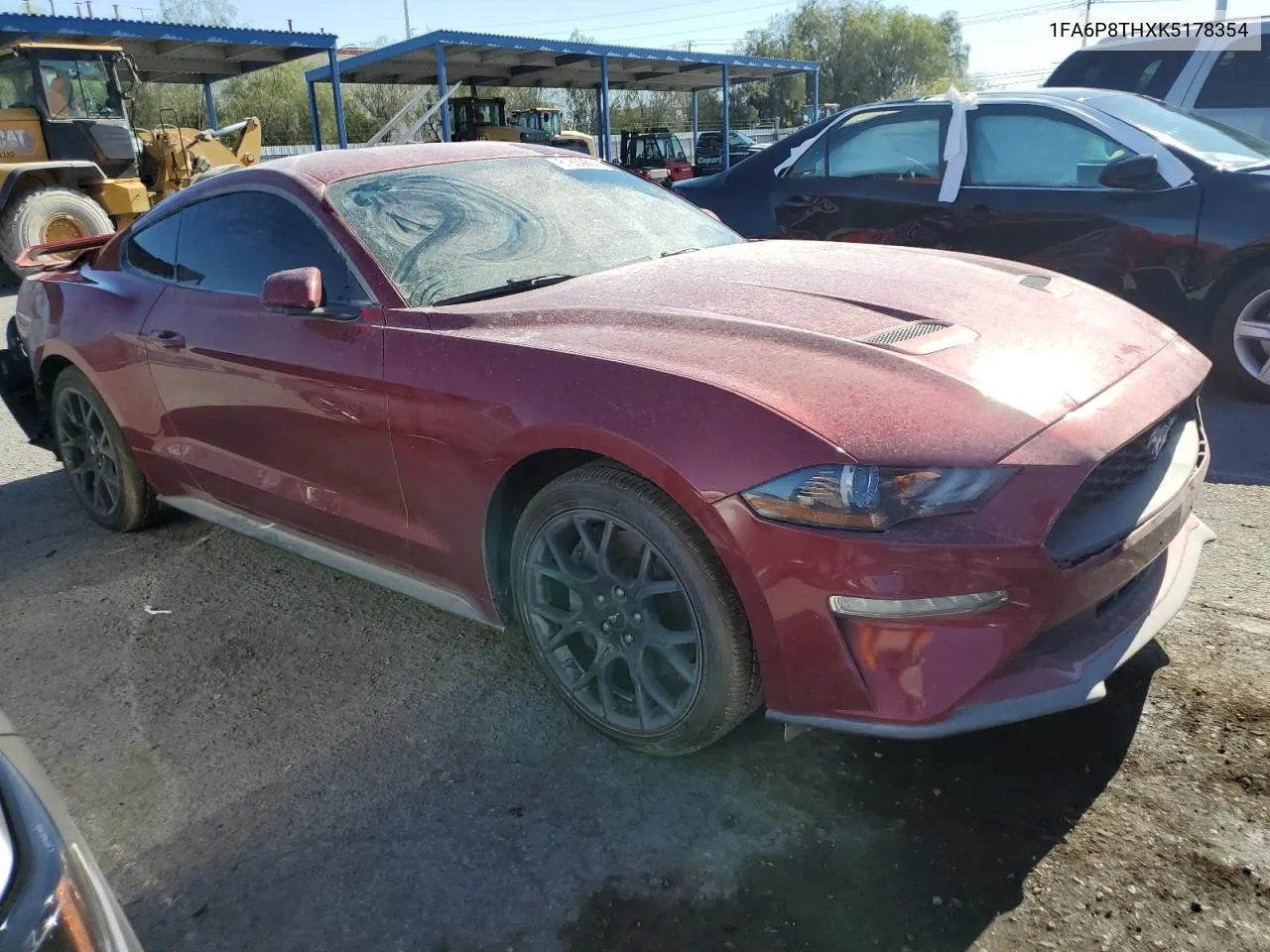 2019 Ford Mustang VIN: 1FA6P8THXK5178354 Lot: 61859884