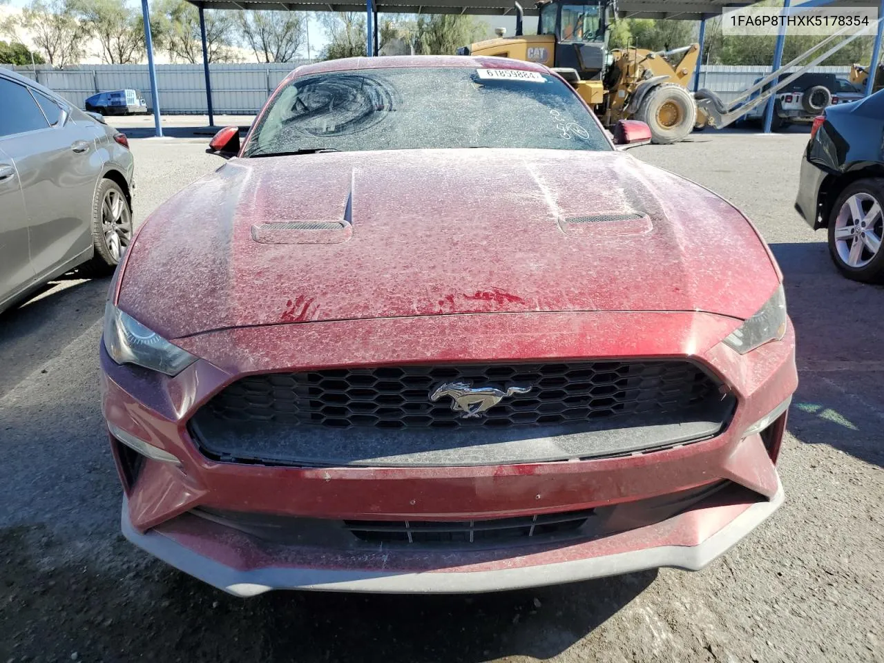 2019 Ford Mustang VIN: 1FA6P8THXK5178354 Lot: 61859884