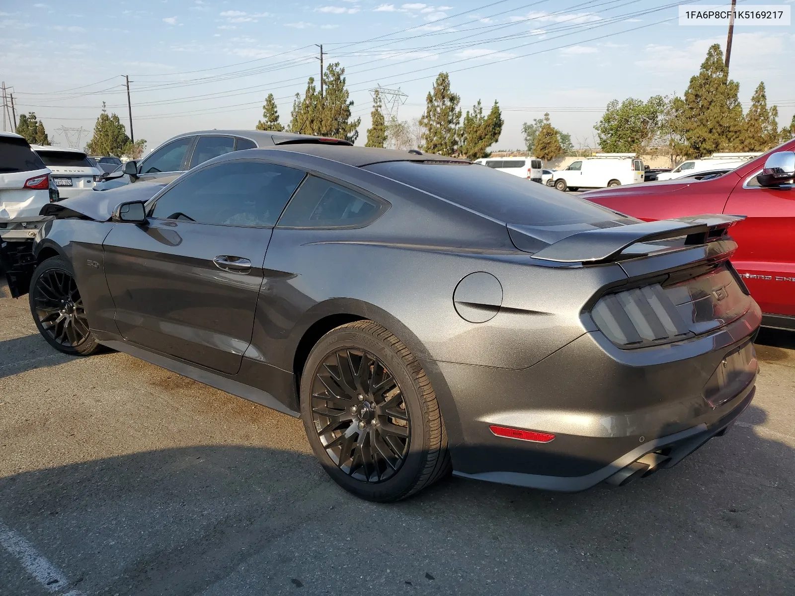 2019 Ford Mustang Gt VIN: 1FA6P8CF1K5169217 Lot: 62841424