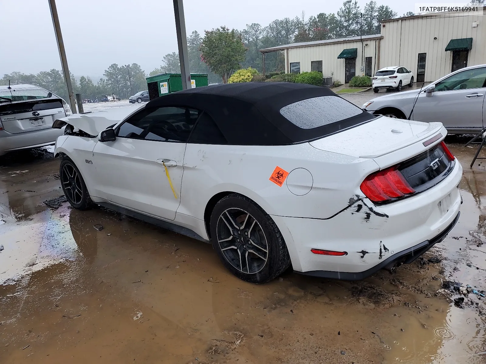 2019 Ford Mustang Gt VIN: 1FATP8FF6K5169941 Lot: 64684084