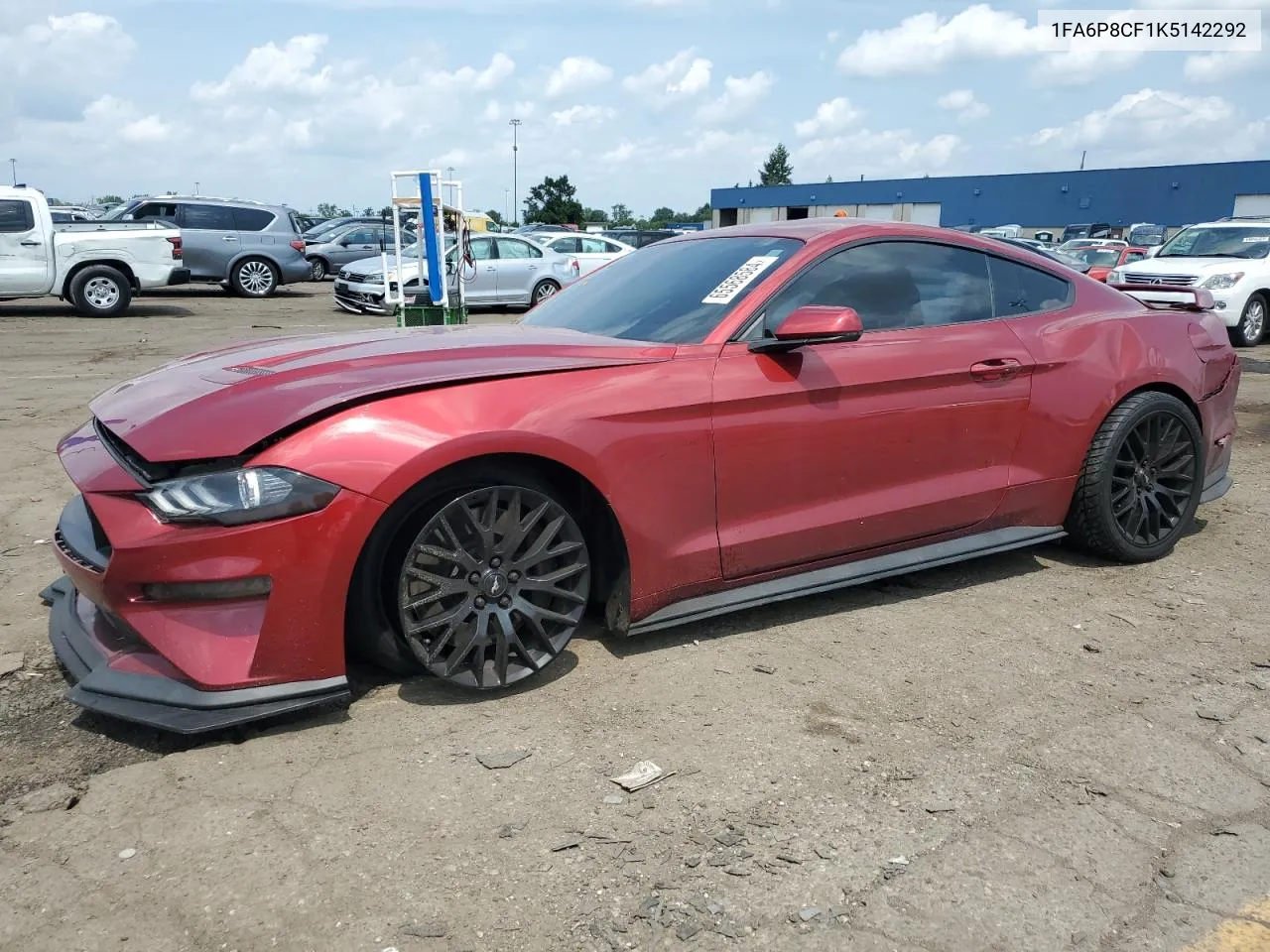 2019 Ford Mustang Gt VIN: 1FA6P8CF1K5142292 Lot: 65568584