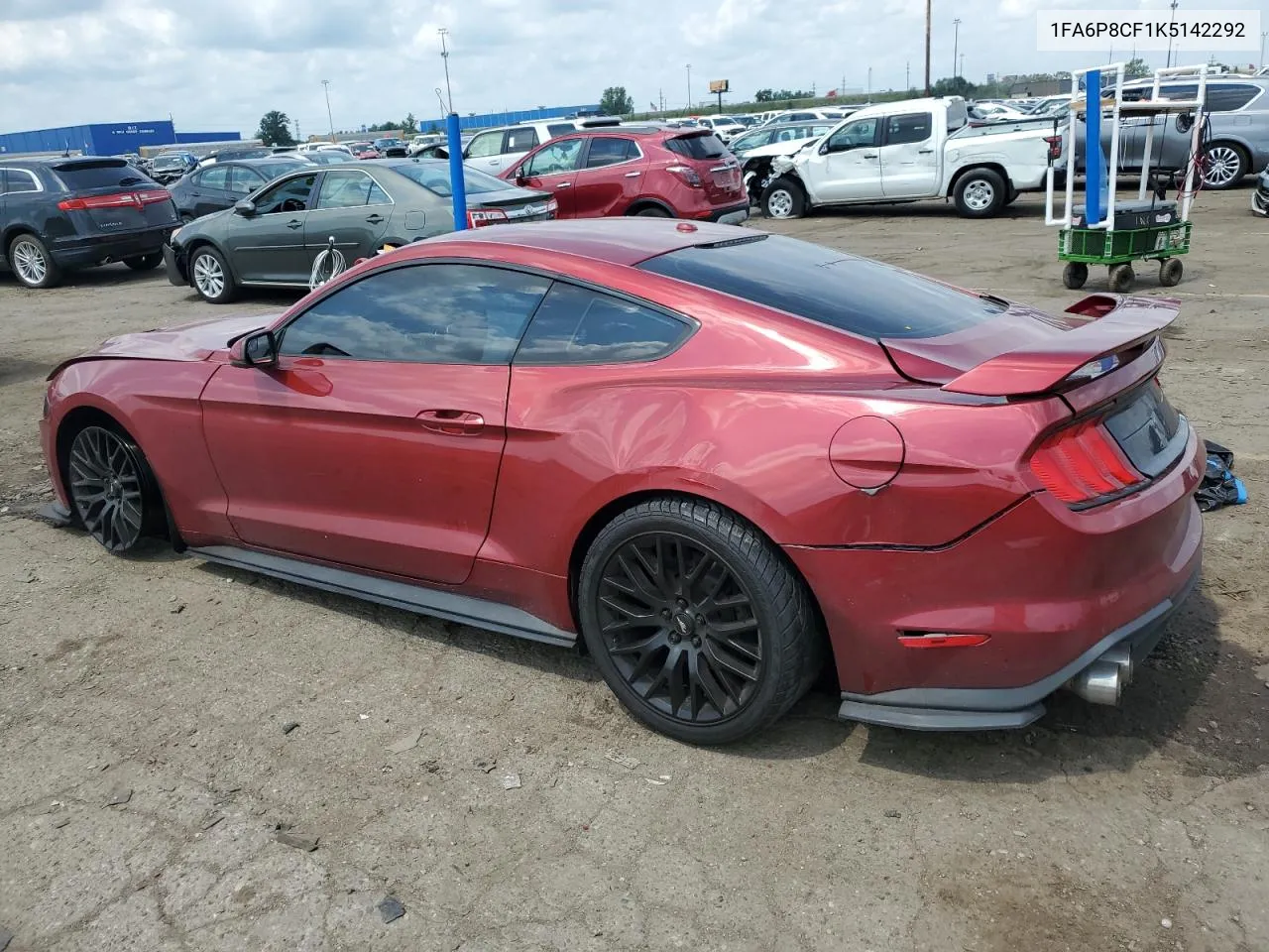 2019 Ford Mustang Gt VIN: 1FA6P8CF1K5142292 Lot: 65568584