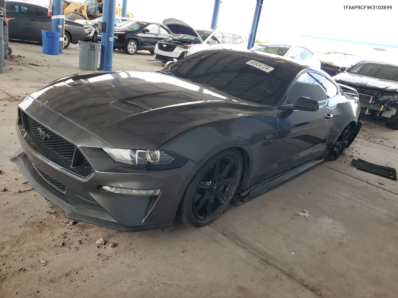 2019 Ford Mustang Gt VIN: 1FA6P8CF9K5103899 Lot: 65934724