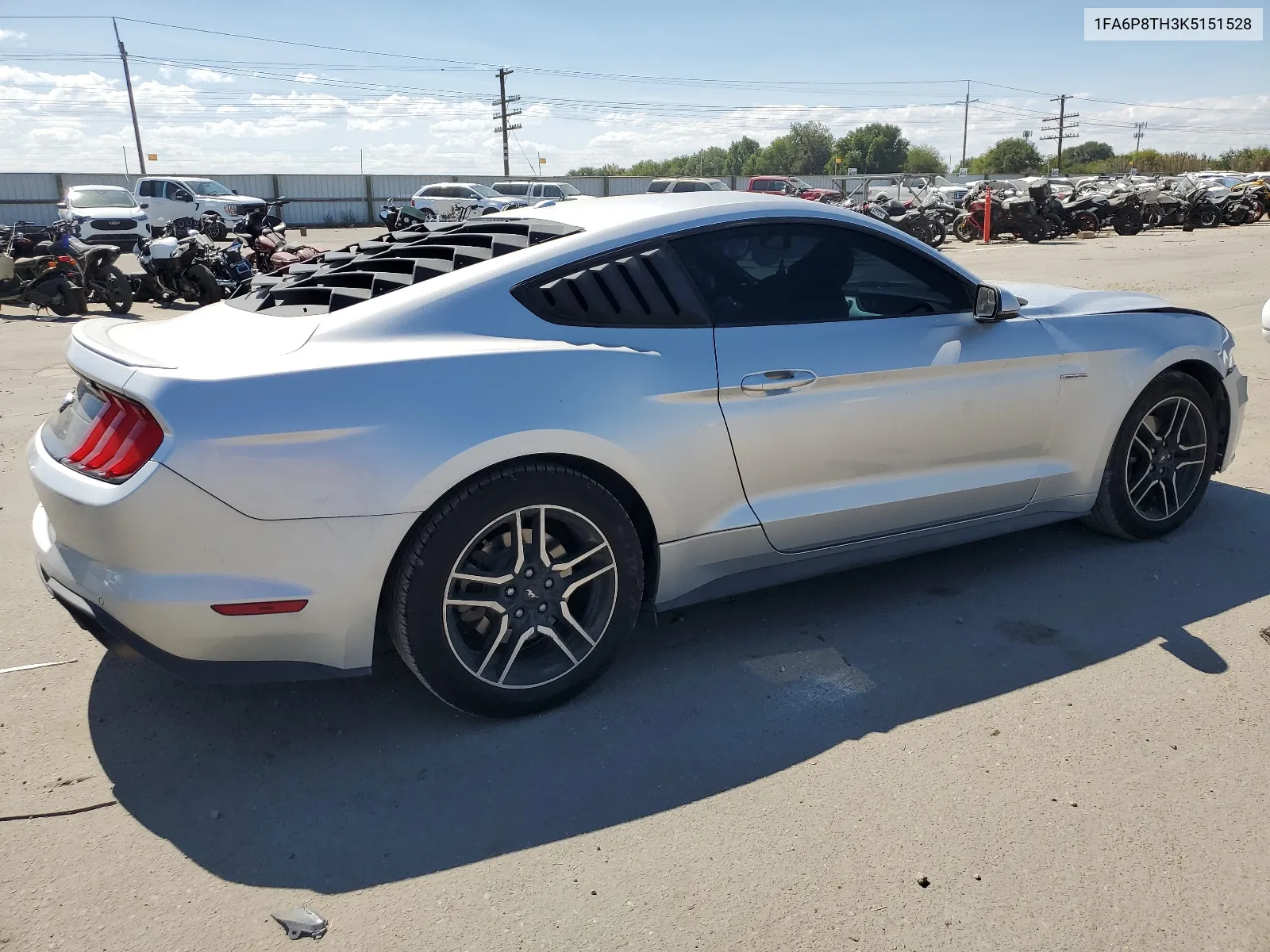 2019 Ford Mustang VIN: 1FA6P8TH3K5151528 Lot: 67295444