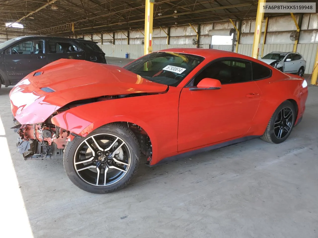 2019 Ford Mustang VIN: 1FA6P8THXK5159948 Lot: 67930614