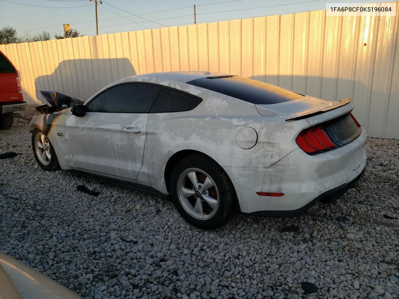 2019 Ford Mustang Gt VIN: 1FA6P8CF0K5196084 Lot: 68096354