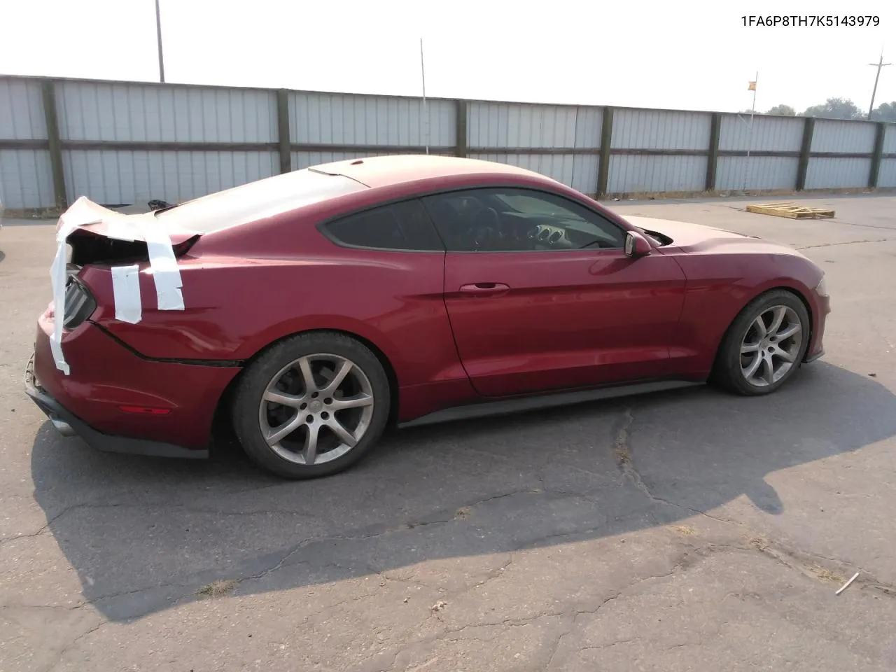 2019 Ford Mustang VIN: 1FA6P8TH7K5143979 Lot: 68114374