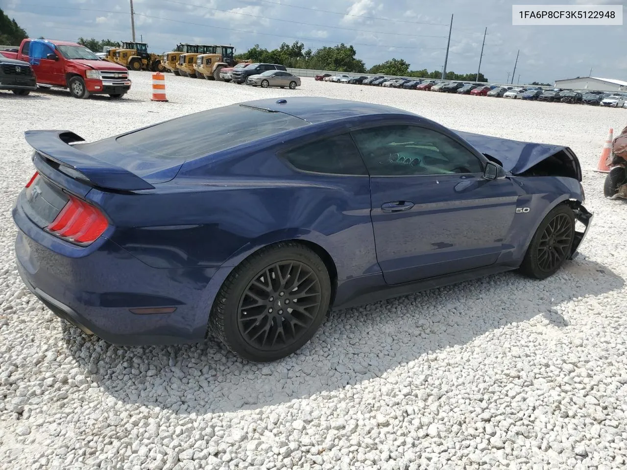 2019 Ford Mustang Gt VIN: 1FA6P8CF3K5122948 Lot: 68764974