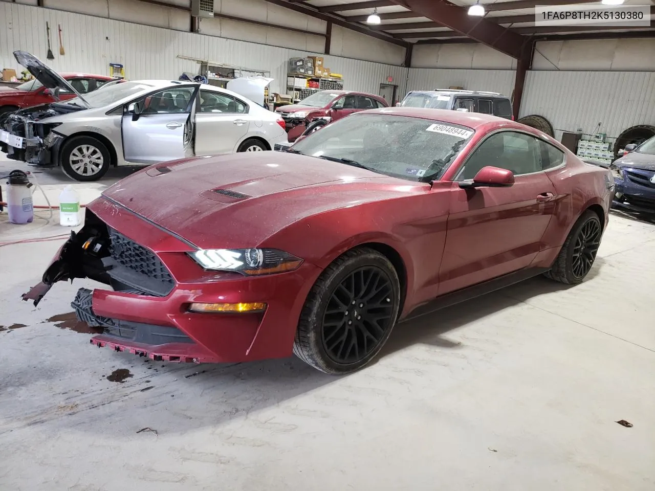 2019 Ford Mustang VIN: 1FA6P8TH2K5130380 Lot: 69048944