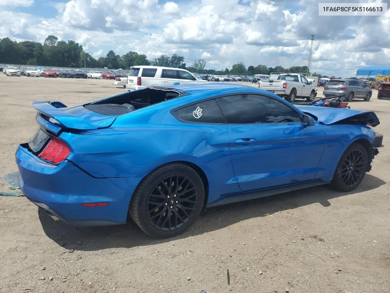 2019 Ford Mustang Gt VIN: 1FA6P8CF5K5166613 Lot: 69170324