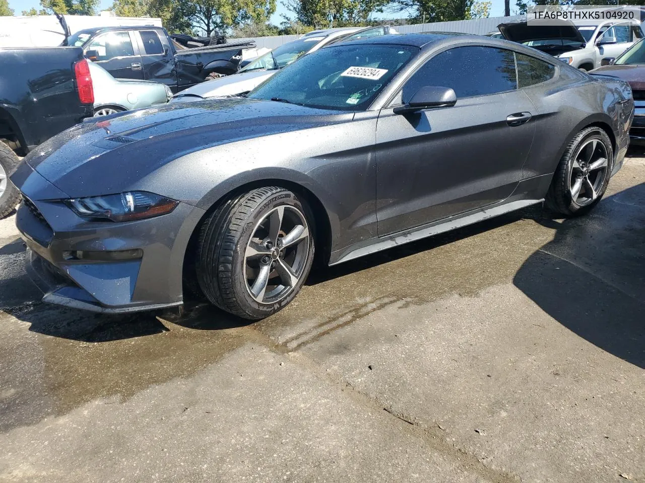 2019 Ford Mustang VIN: 1FA6P8THXK5104920 Lot: 69626294