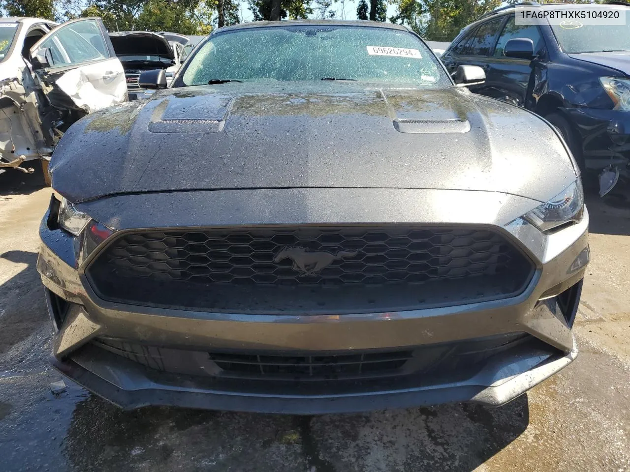 2019 Ford Mustang VIN: 1FA6P8THXK5104920 Lot: 69626294