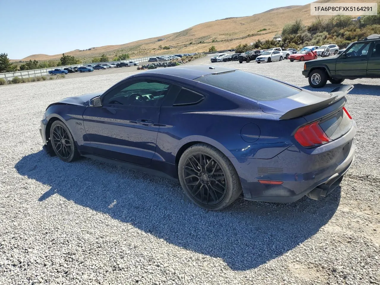 1FA6P8CFXK5164291 2019 Ford Mustang Gt