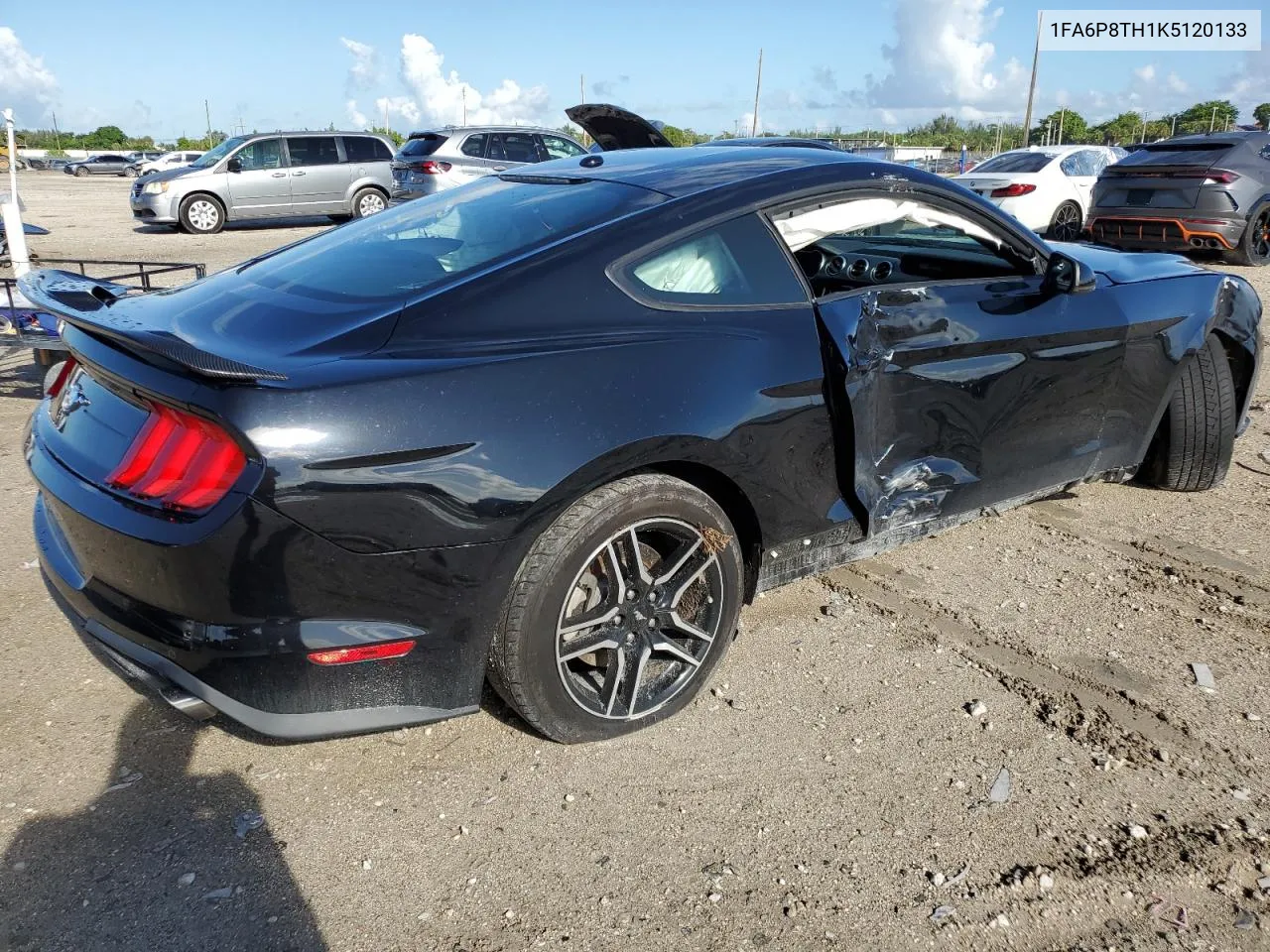 2019 Ford Mustang VIN: 1FA6P8TH1K5120133 Lot: 69756534