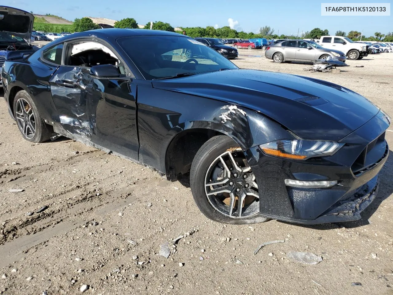 2019 Ford Mustang VIN: 1FA6P8TH1K5120133 Lot: 69756534