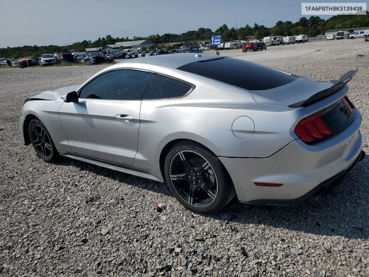 2019 Ford Mustang VIN: 1FA6P8TH8K5139438 Lot: 70529944