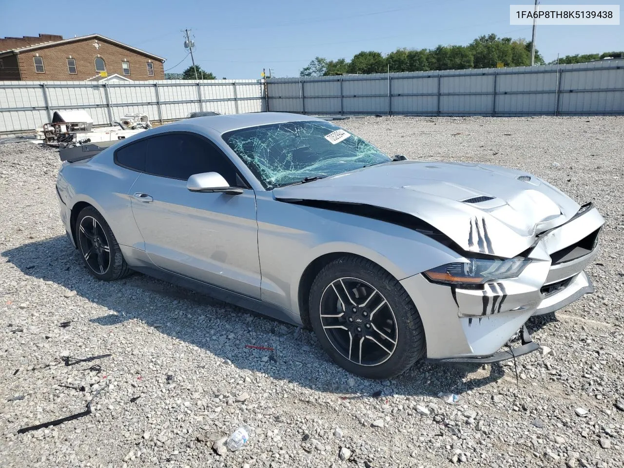 2019 Ford Mustang VIN: 1FA6P8TH8K5139438 Lot: 70529944