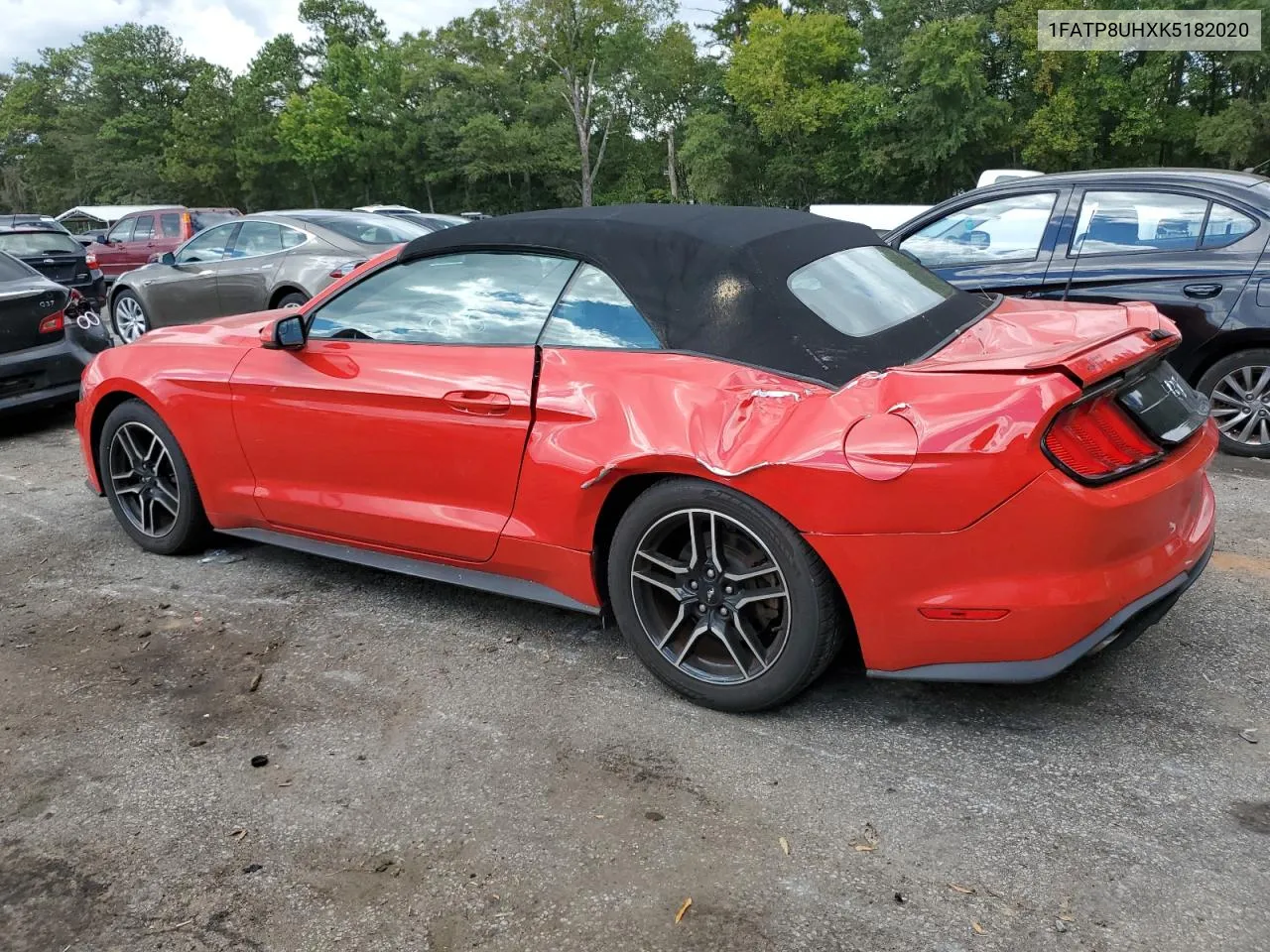 2019 Ford Mustang VIN: 1FATP8UHXK5182020 Lot: 71373844