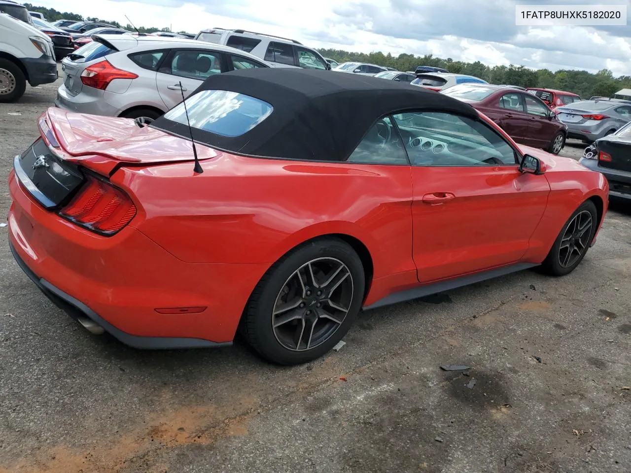 2019 Ford Mustang VIN: 1FATP8UHXK5182020 Lot: 71373844