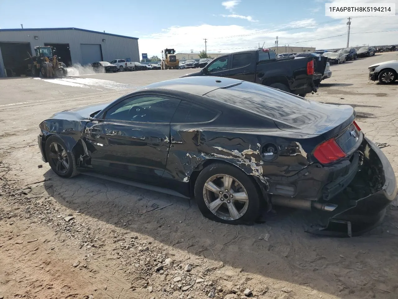 2019 Ford Mustang VIN: 1FA6P8TH8K5194214 Lot: 71375474