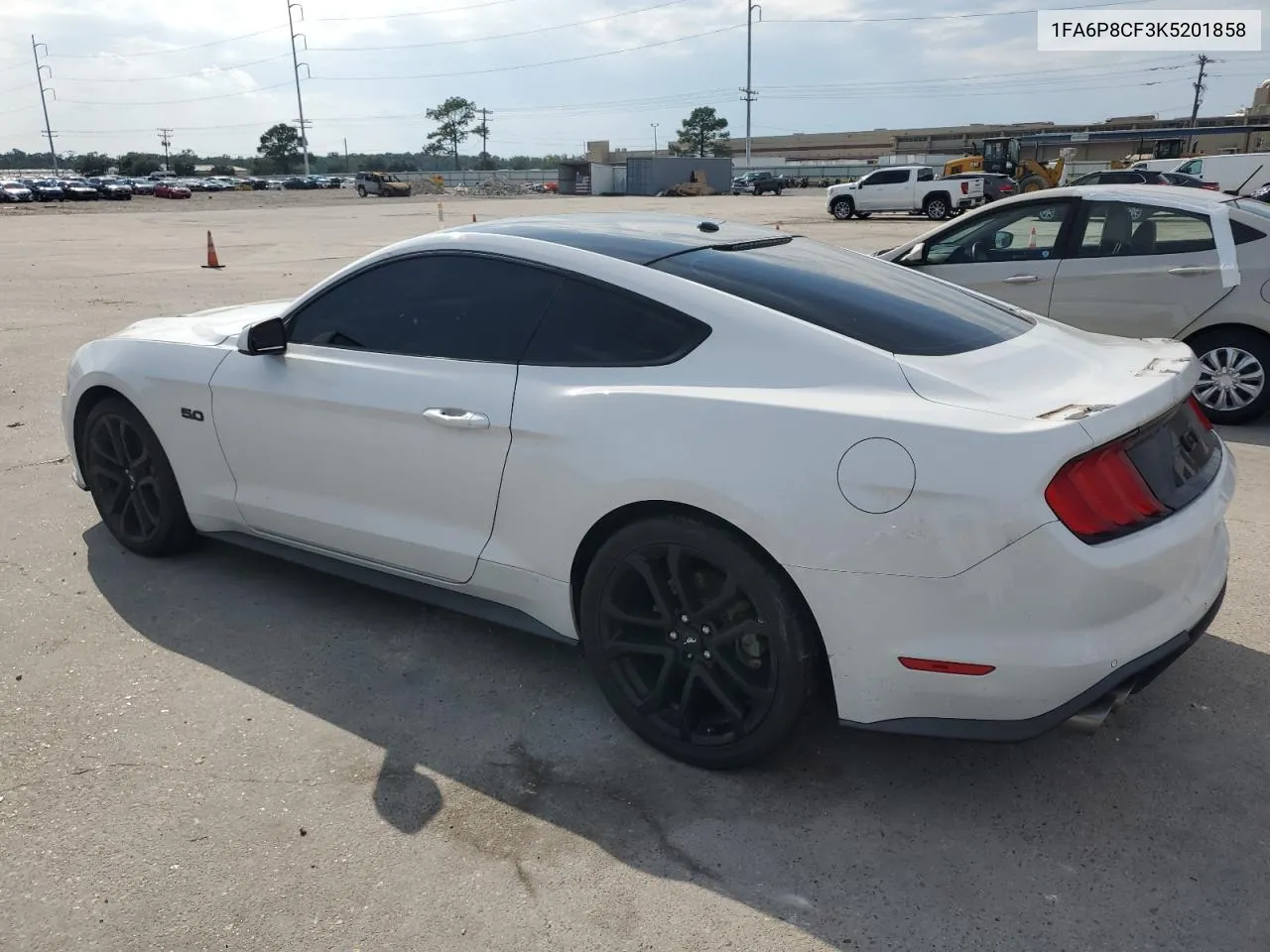 2019 Ford Mustang Gt VIN: 1FA6P8CF3K5201858 Lot: 71855514