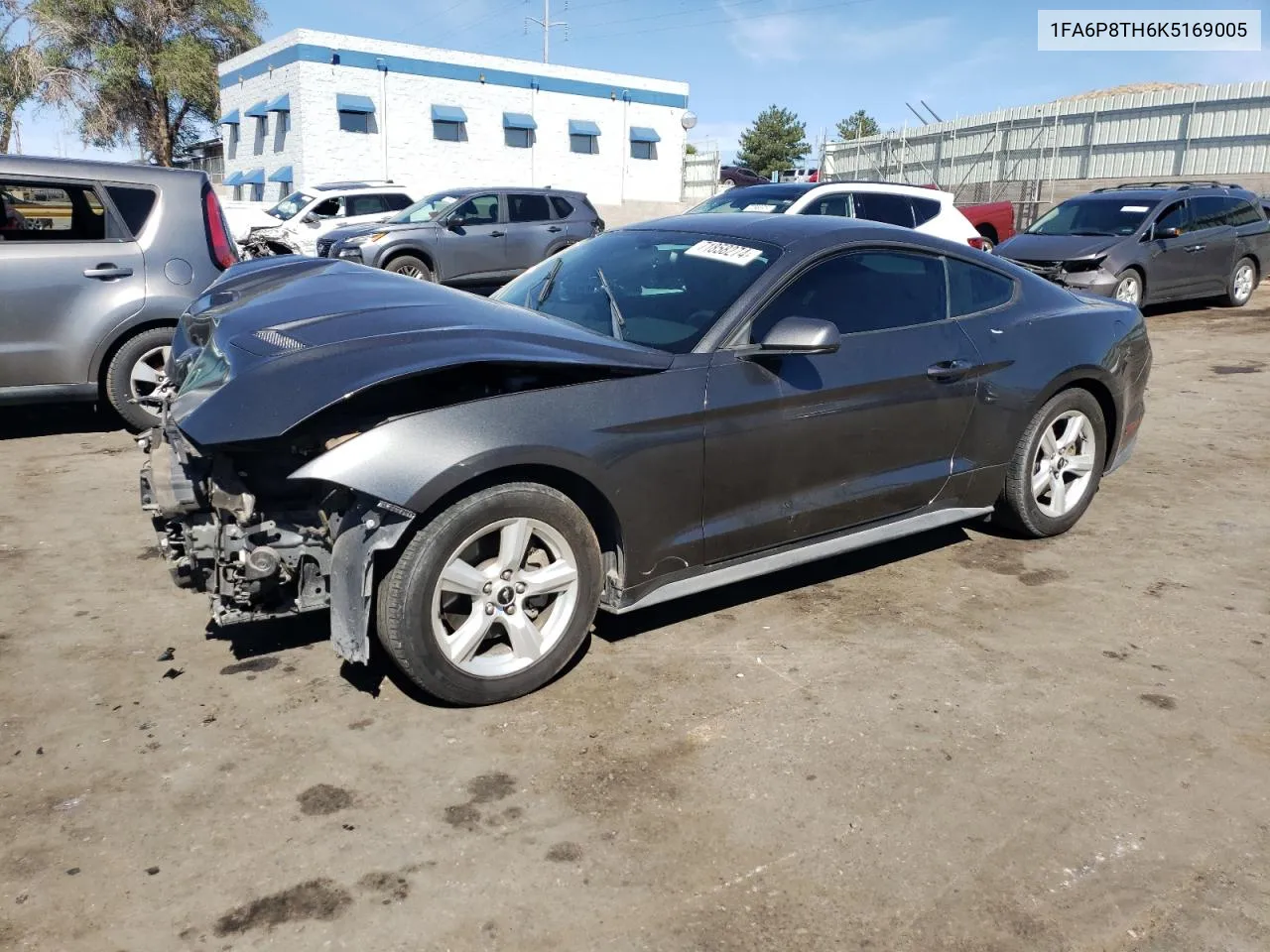 2019 Ford Mustang VIN: 1FA6P8TH6K5169005 Lot: 71858274