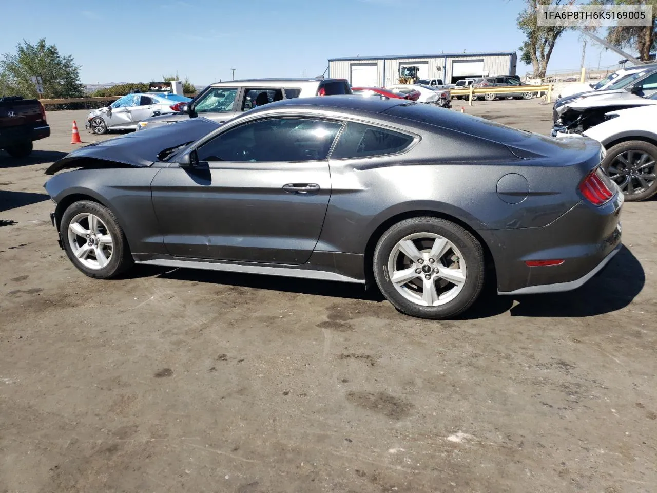 2019 Ford Mustang VIN: 1FA6P8TH6K5169005 Lot: 71858274