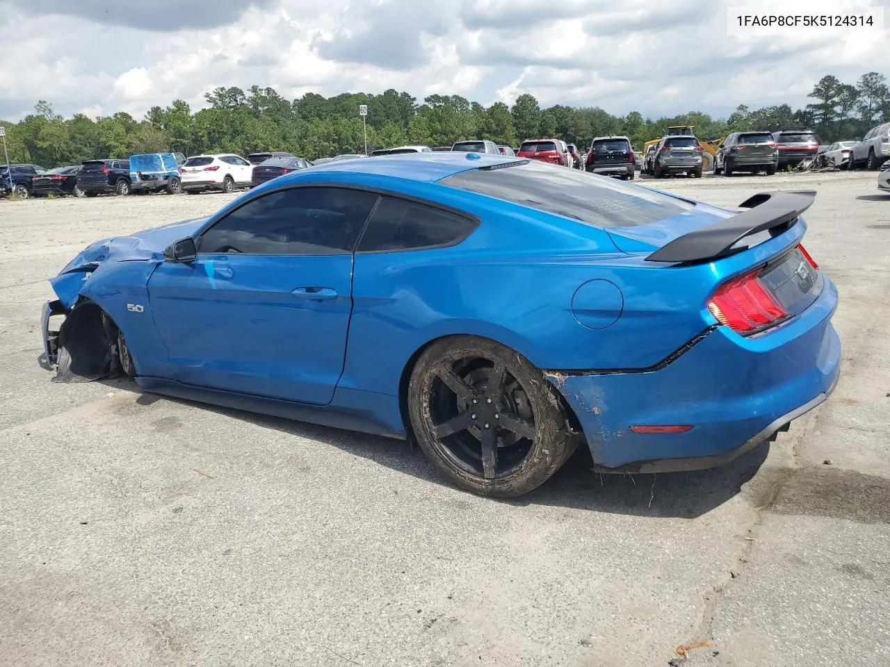 2019 Ford Mustang Gt VIN: 1FA6P8CF5K5124314 Lot: 71888044