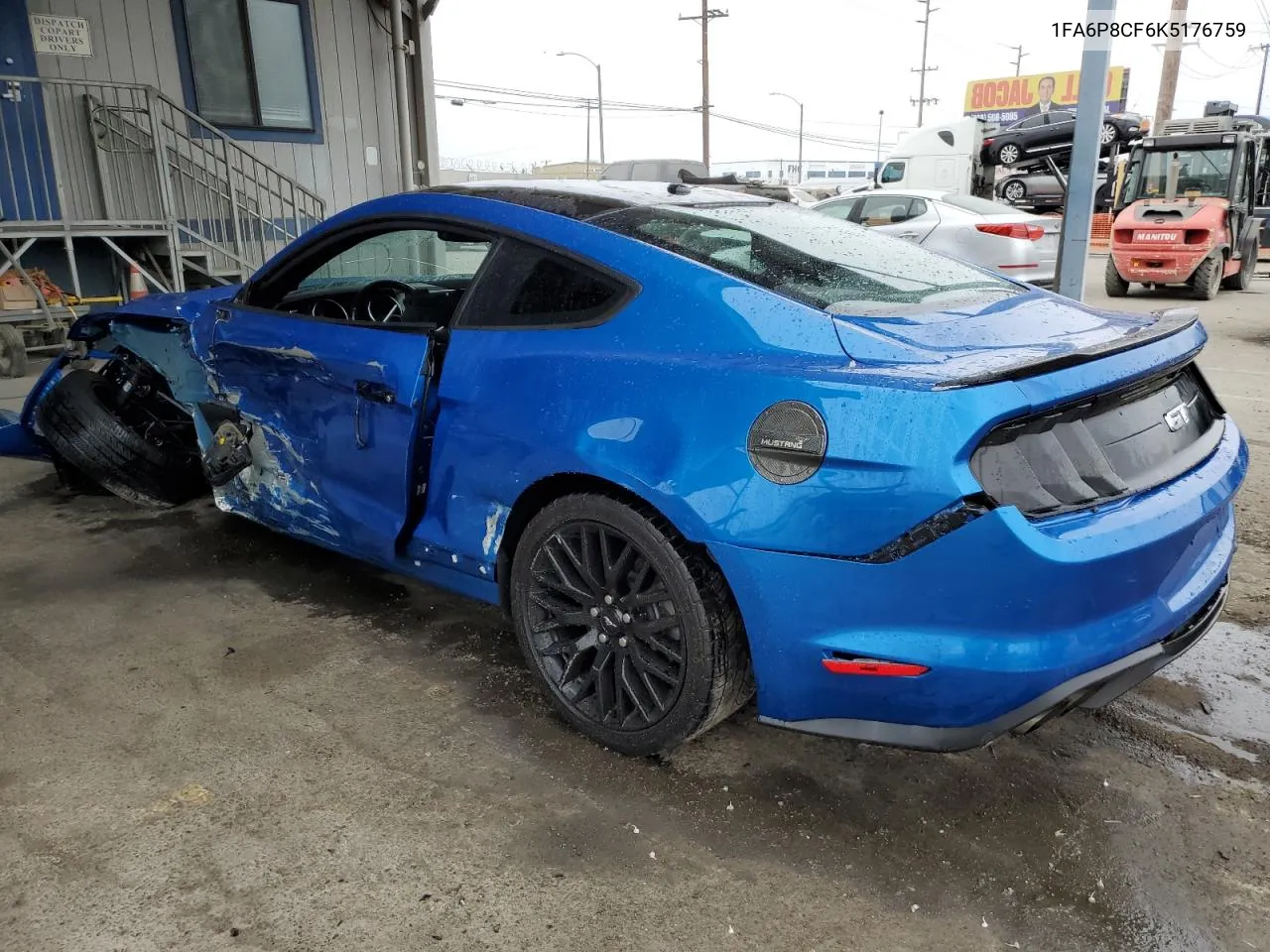 2019 Ford Mustang Gt VIN: 1FA6P8CF6K5176759 Lot: 72252044