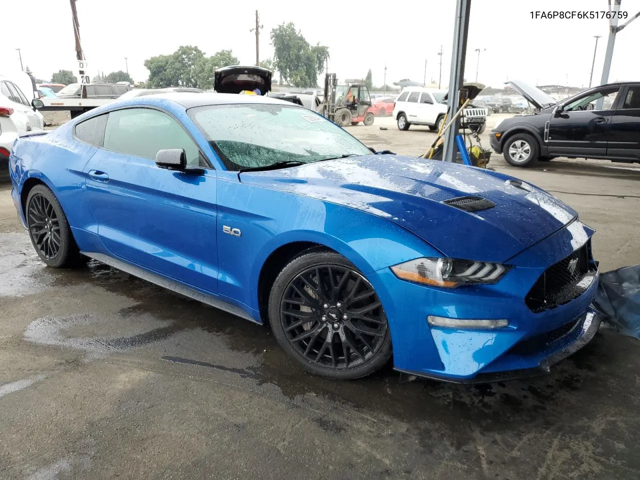 2019 Ford Mustang Gt VIN: 1FA6P8CF6K5176759 Lot: 72252044