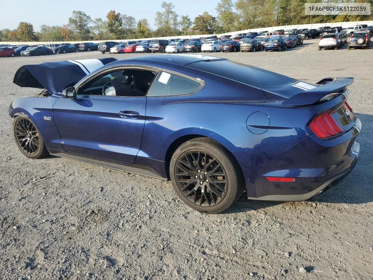 2019 Ford Mustang Gt VIN: 1FA6P8CF5K5122059 Lot: 72360464