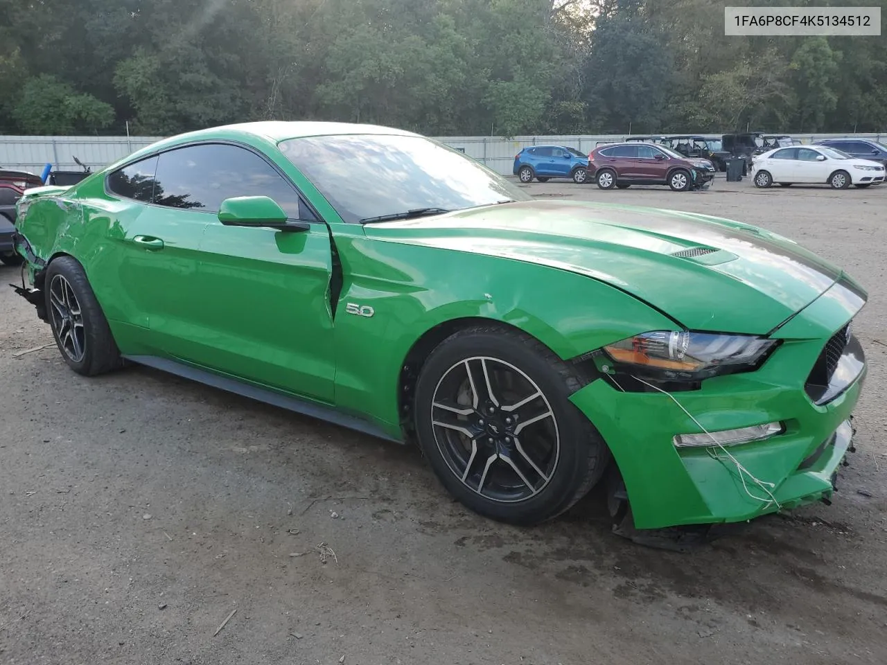 2019 Ford Mustang Gt VIN: 1FA6P8CF4K5134512 Lot: 72571424