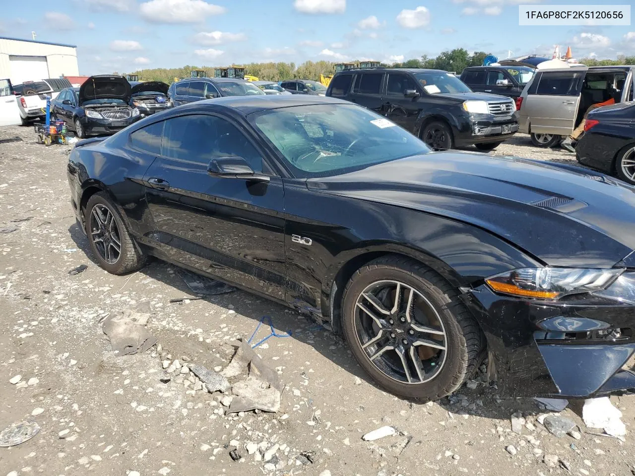 2019 Ford Mustang Gt VIN: 1FA6P8CF2K5120656 Lot: 72605734