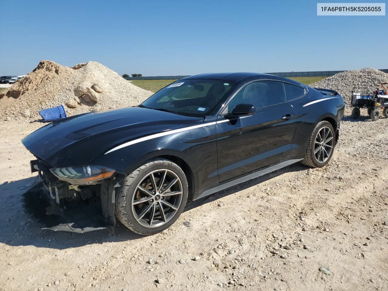 2019 Ford Mustang VIN: 1FA6P8TH5K5205055 Lot: 72814624