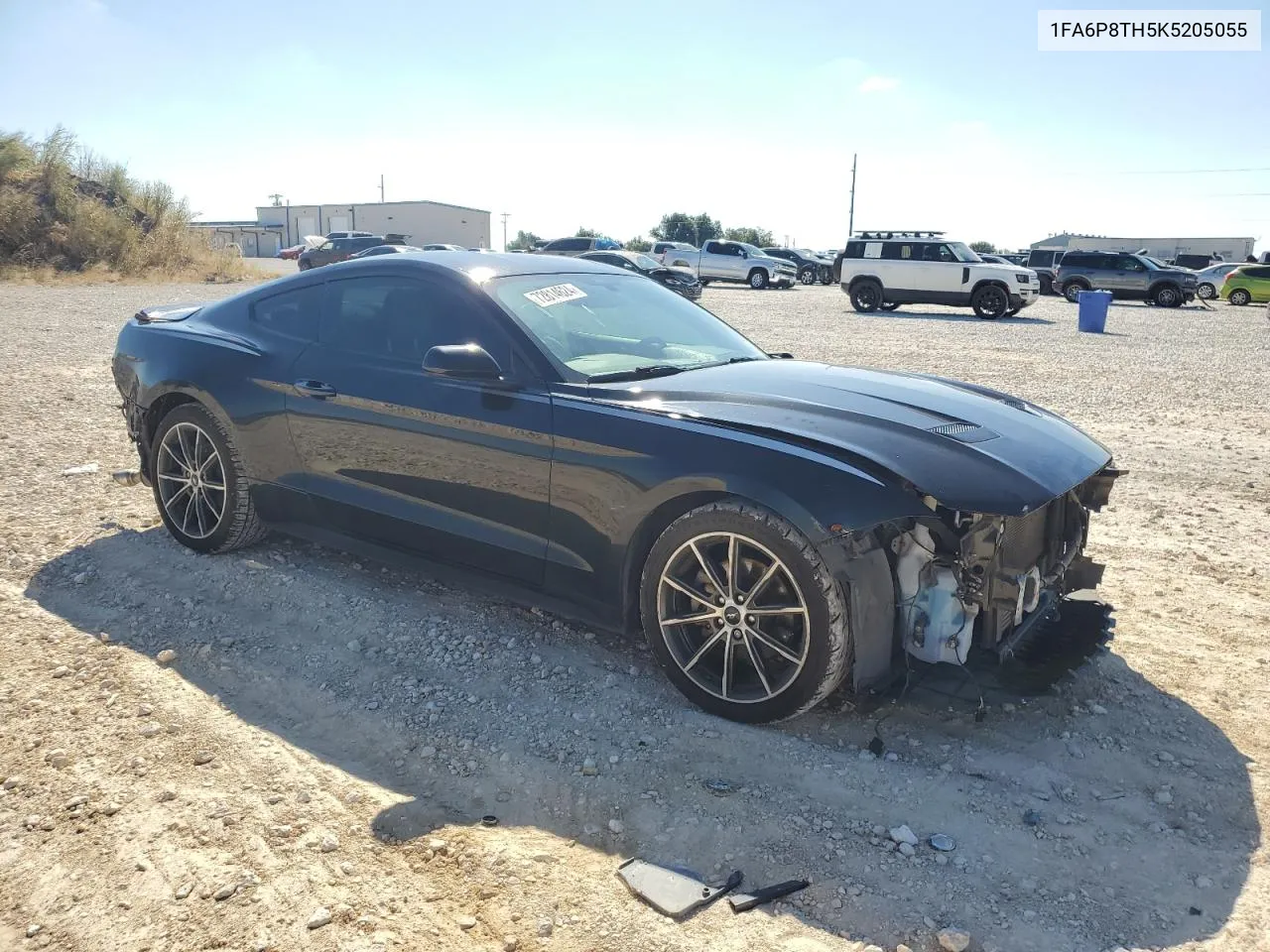 2019 Ford Mustang VIN: 1FA6P8TH5K5205055 Lot: 72814624