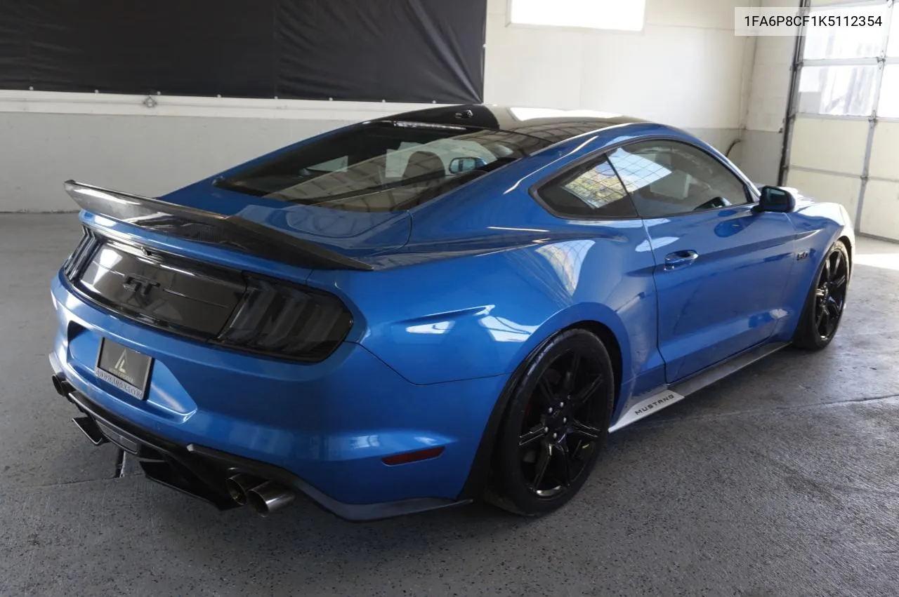 2019 Ford Mustang Gt VIN: 1FA6P8CF1K5112354 Lot: 72819404