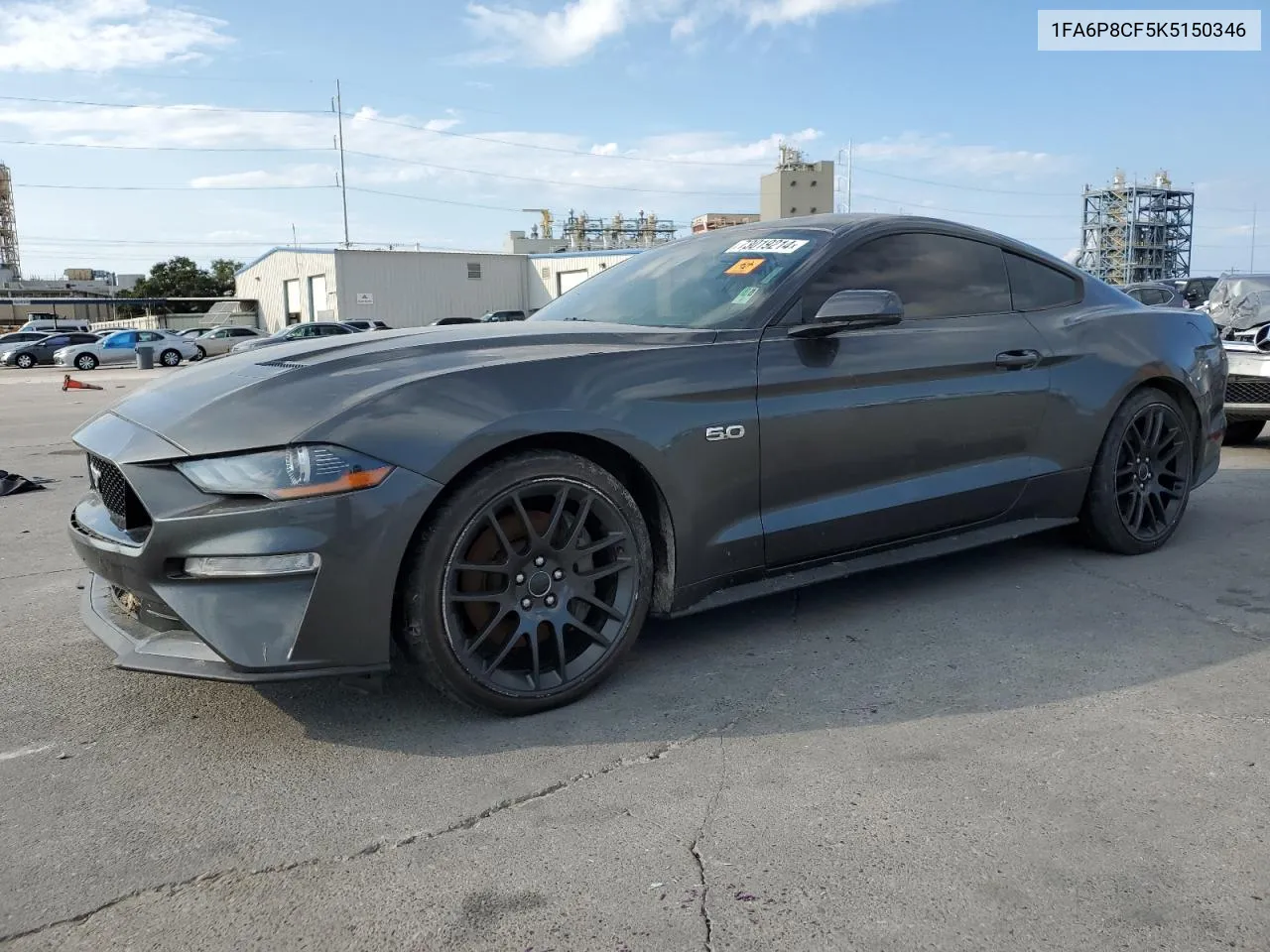 2019 Ford Mustang Gt VIN: 1FA6P8CF5K5150346 Lot: 73019214