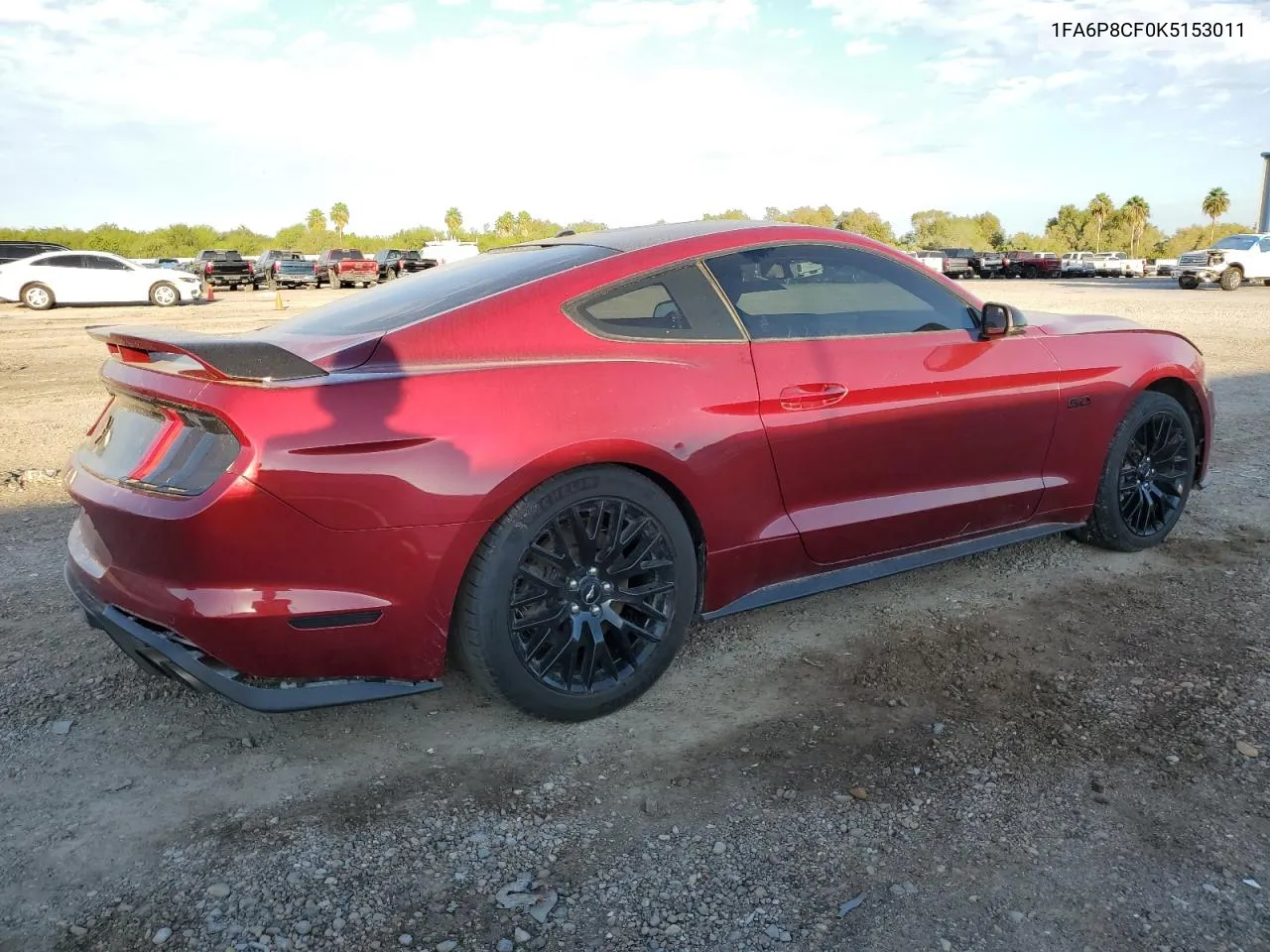 2019 Ford Mustang Gt VIN: 1FA6P8CF0K5153011 Lot: 73224453