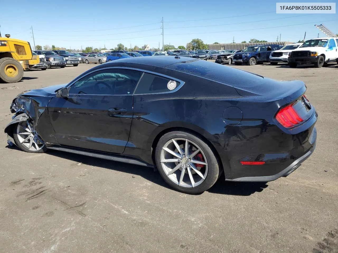 2019 Ford Mustang Bullitt VIN: 1FA6P8K01K5505333 Lot: 73232264