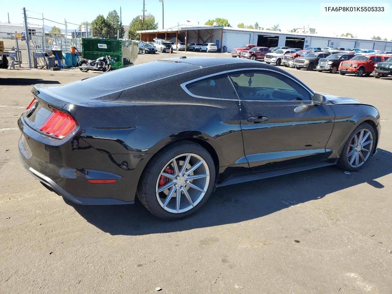 2019 Ford Mustang Bullitt VIN: 1FA6P8K01K5505333 Lot: 73232264