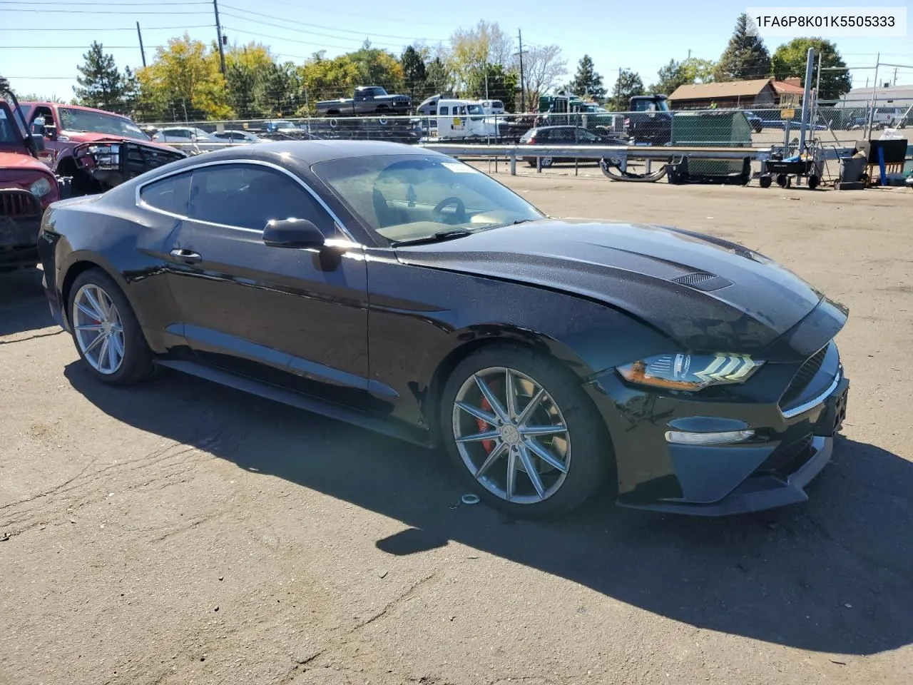 2019 Ford Mustang Bullitt VIN: 1FA6P8K01K5505333 Lot: 73232264